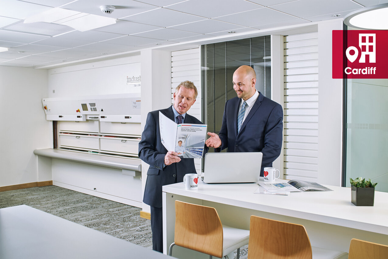 warehouse storage solutions demoed in Cardiff