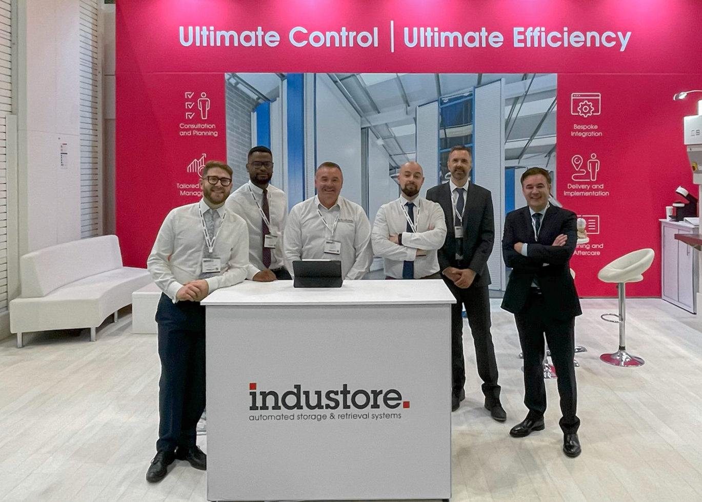 AS/RS experts Industore discussing automated storage systems